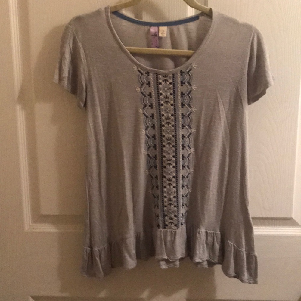 FRANCESCAS Elsie Embroidered Top